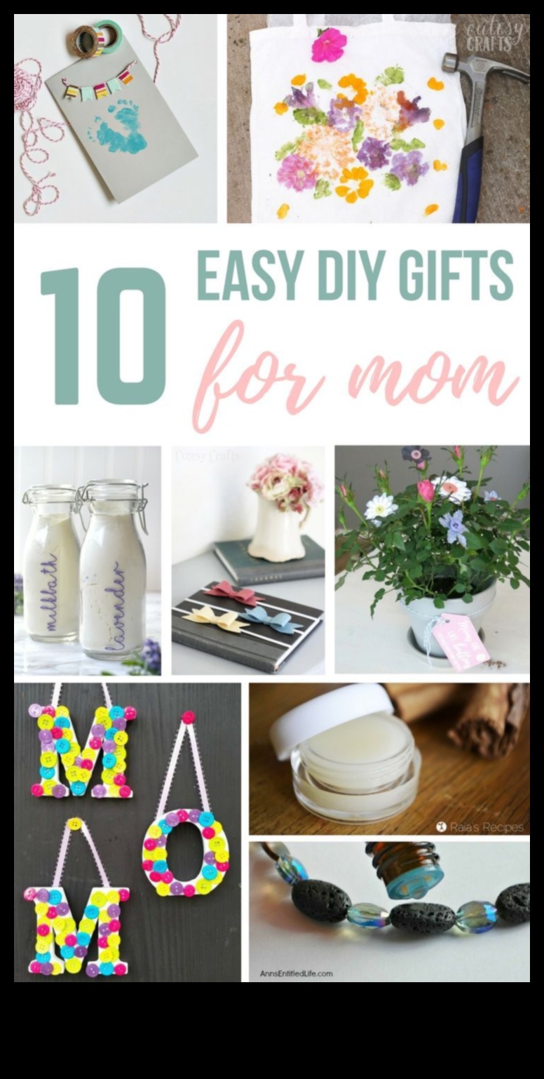 Homespun Happiness: DIY Gift Ideas for Mother's Day