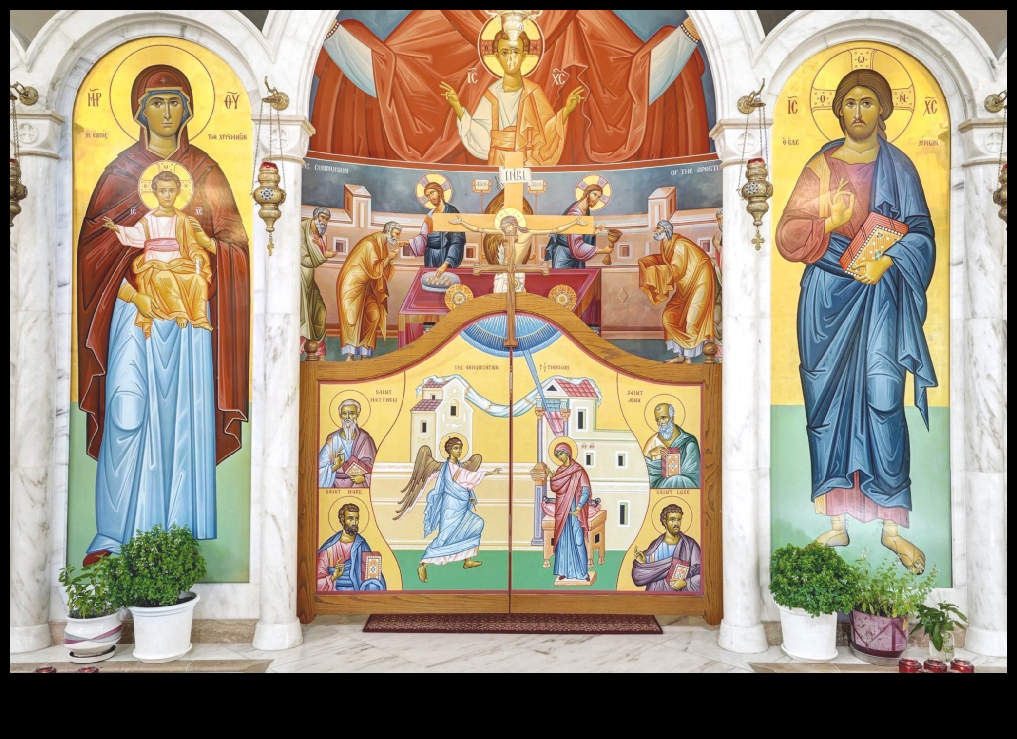 Iconostasis Icons: Devotional Art in Byzantine Church Screens