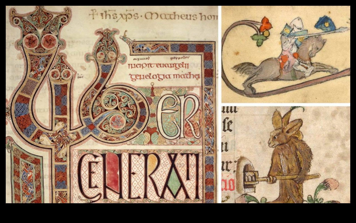 Medieval Motifs: Artistic Symbolism in Manuscript Illuminations