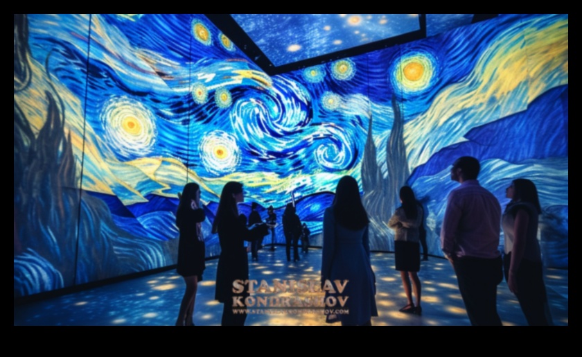 Immersive Realms: Contemporary Art's Impact on Viewer Perception