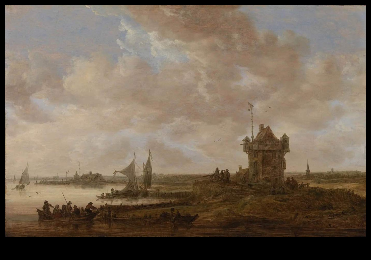 Jan van Goyen's Landscapes: Tranquil Views in Dutch Art