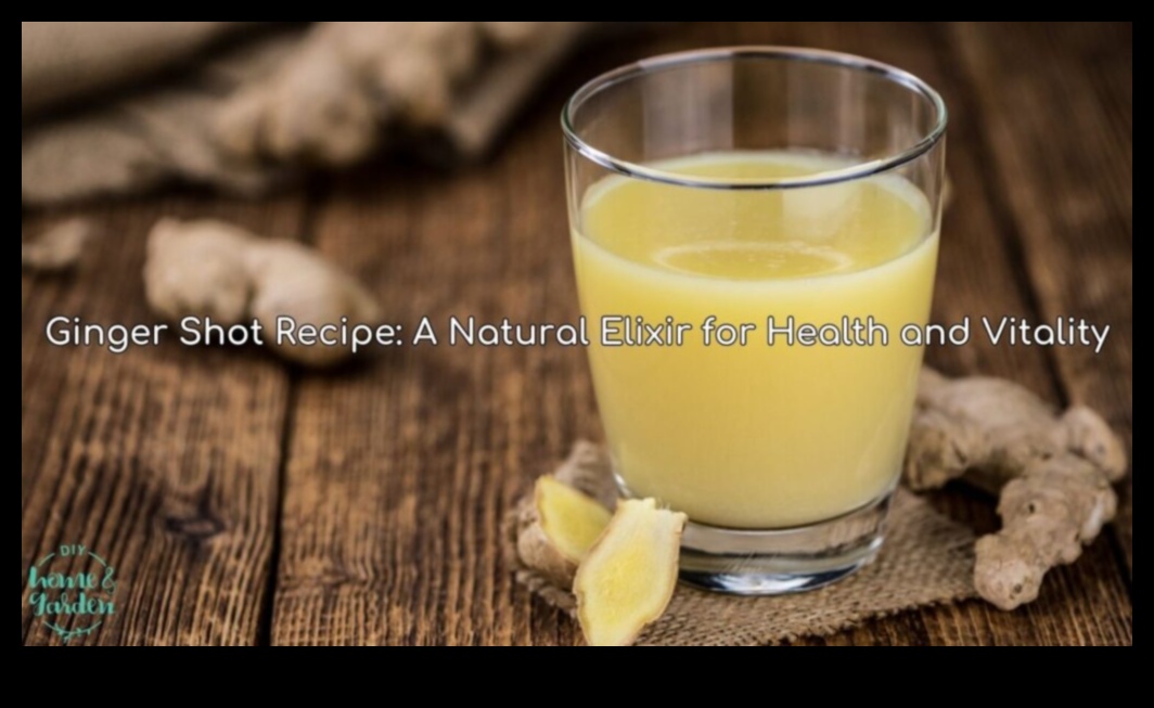 Kickstart Your Day: Nourishing Your Body with Energizing Ginger Shots