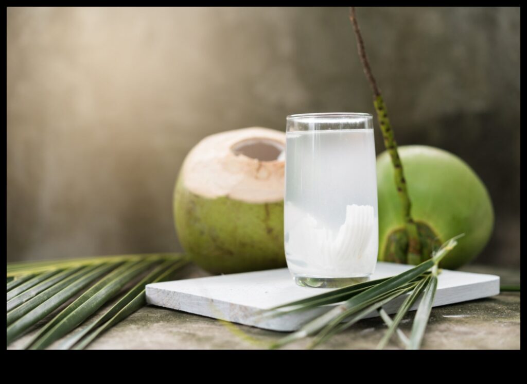 Kickstart Your Morning with a Hydrating Glass of Coconut Water 1