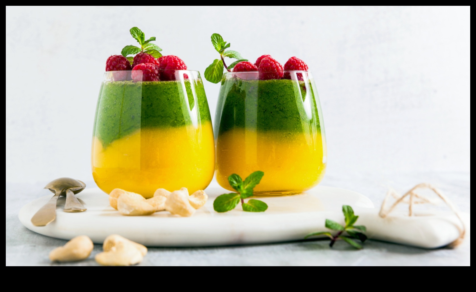 Layered Love The Art of Perfectly Layered Fruit Smoothies 2 Layered Love: Showcasing the Art of Perfectly Layered Fruit Smoothies