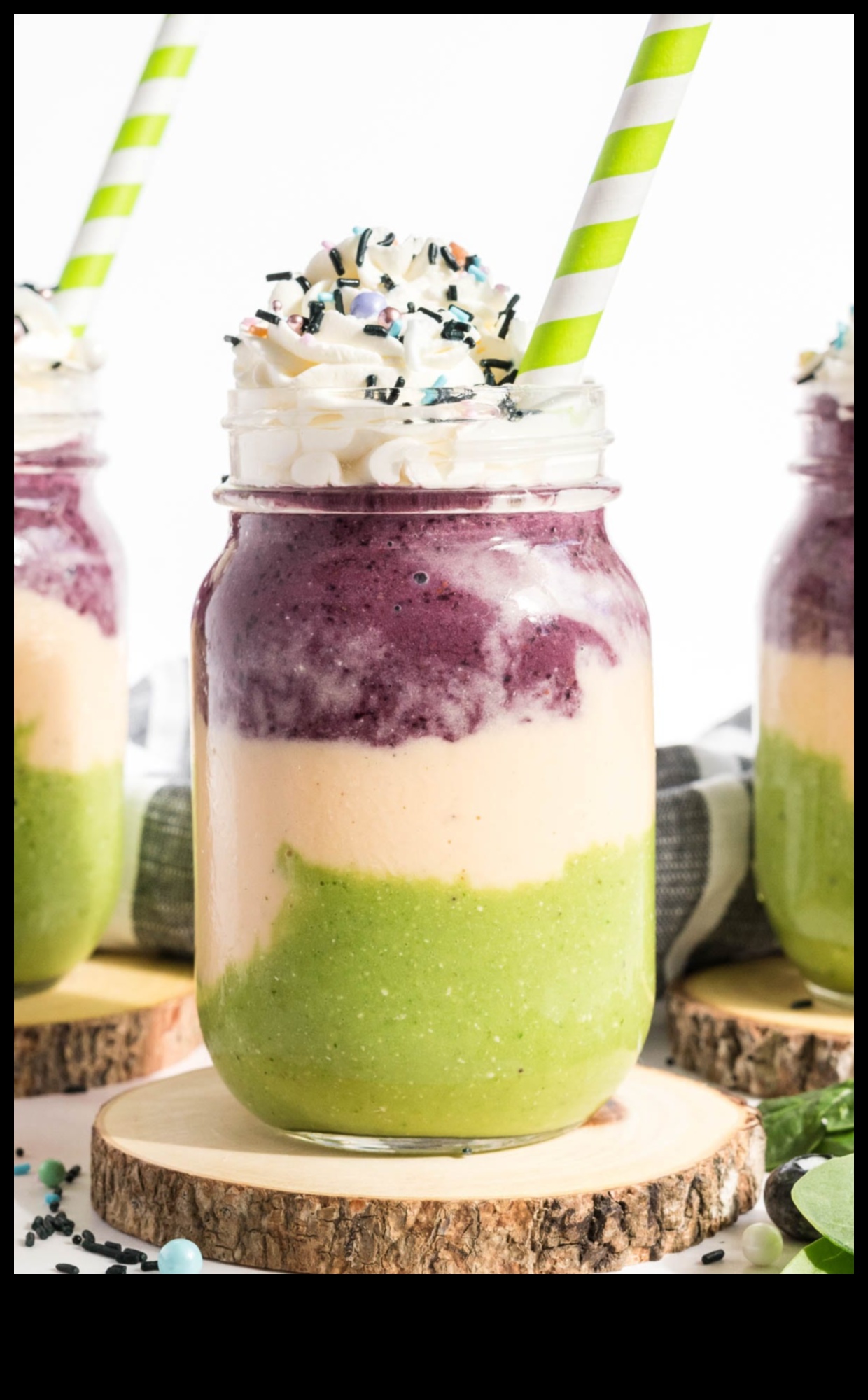 Layered Love The Art of Perfectly Layered Fruit Smoothies 4 Layered Love: Showcasing the Art of Perfectly Layered Fruit Smoothies