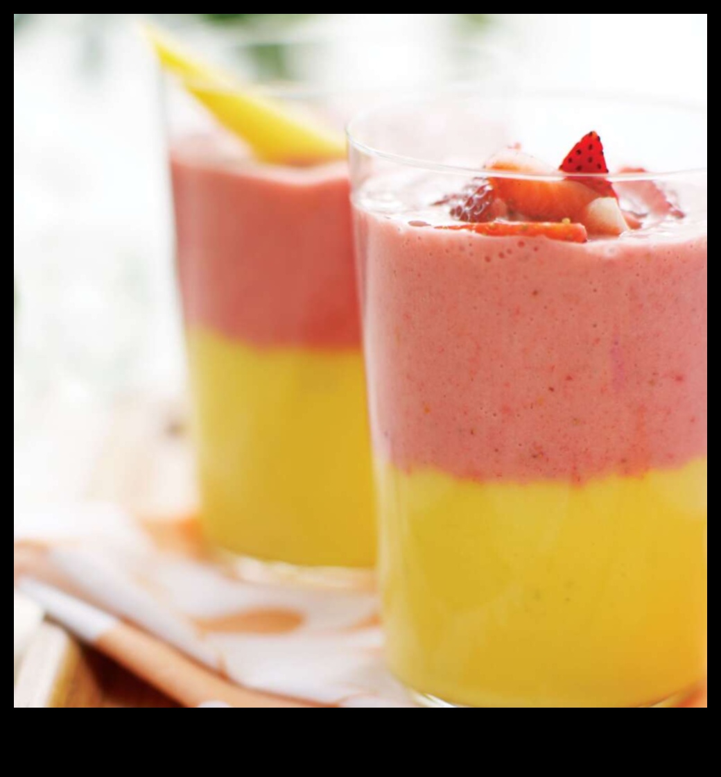 Layered Love The Art of Perfectly Layered Fruit Smoothies 5 Layered Love: Showcasing the Art of Perfectly Layered Fruit Smoothies