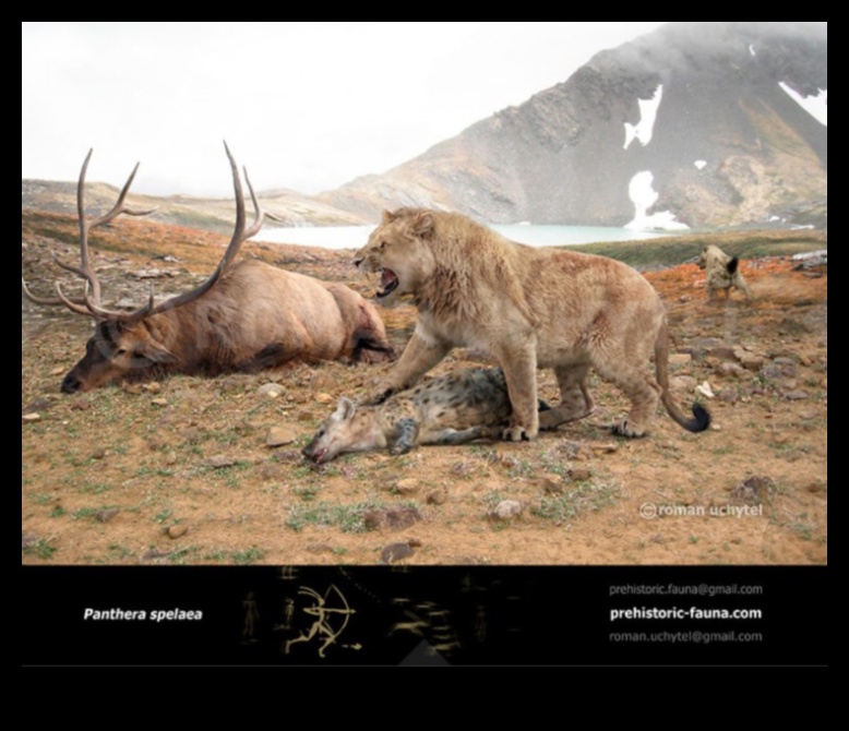 Lionhearted Legacy: Depicting Prehistoric Fauna in Art