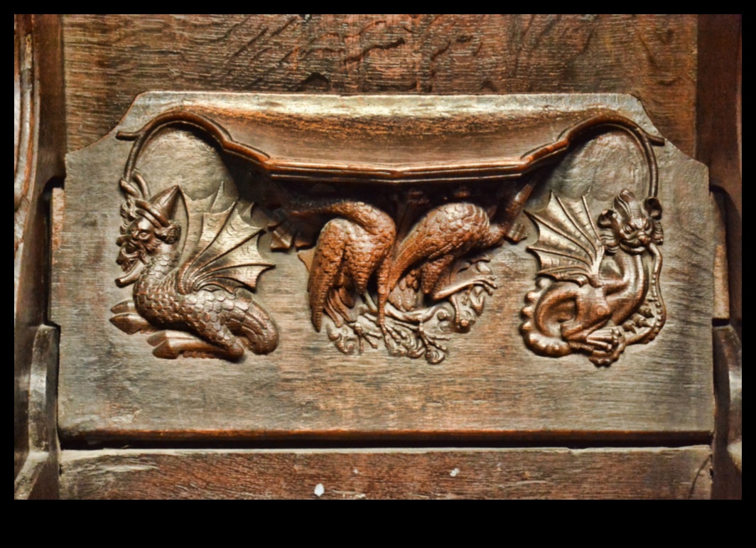 Majestic Misericords Carved Art in Gothic Choir Stalls 1 Majestic Misericords: Carved Seats in Gothic Choir Stalls