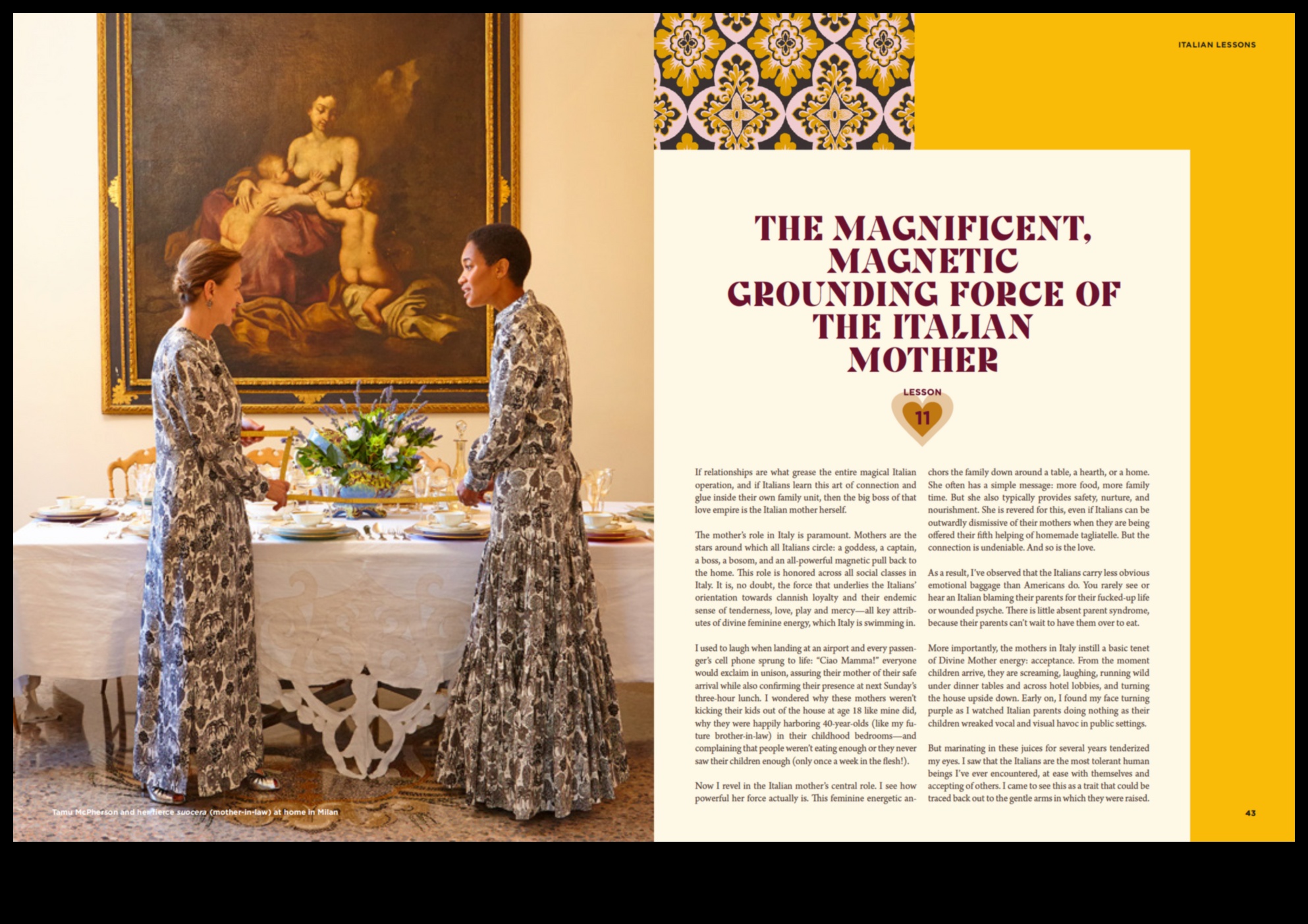 Mamma's Secrets: Unlocking the Magic of Italian Cooking