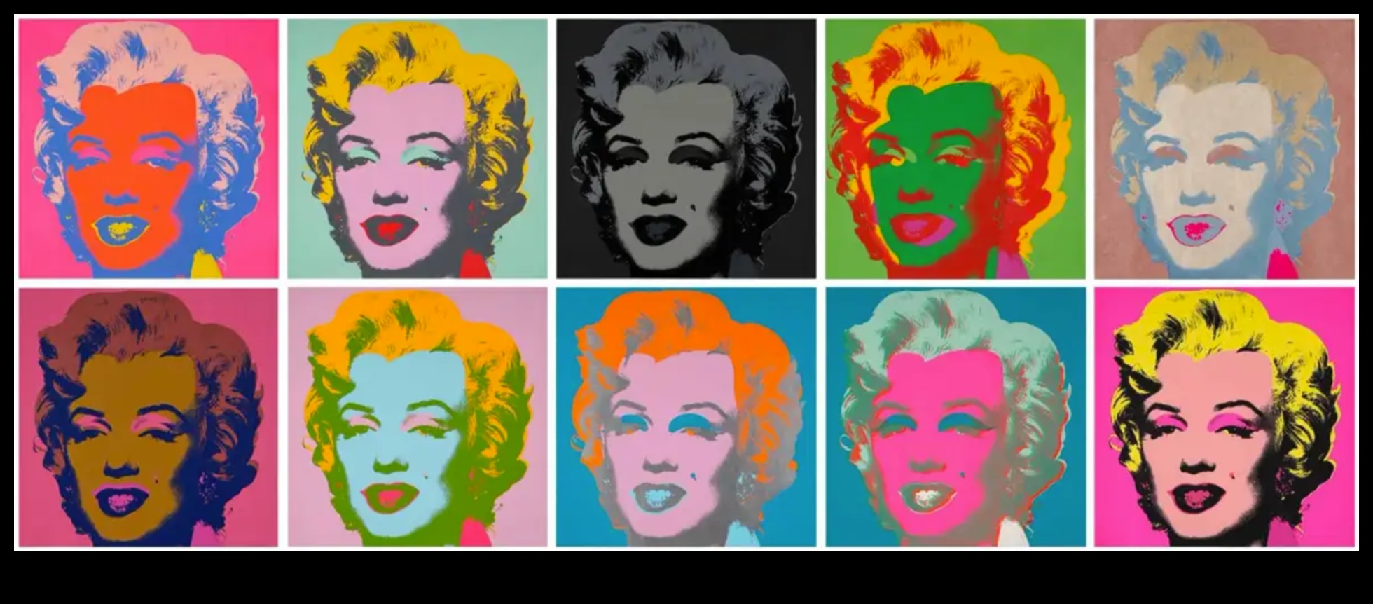 Marilyn's Mystique The Enduring Allure of Pop Art Portraits 1 Marilyn's Mystique: The Enduring Allure of Pop Art Portraits