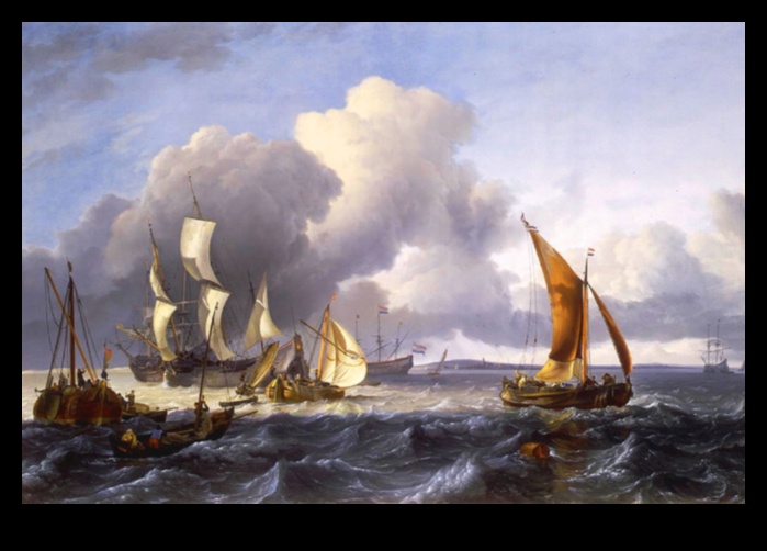 Maritime Marvels Dutch Seascapes in the Golden AgeA visual feast of Dutch Golden Age seascapes, from the tranquil to the turbulent. 1