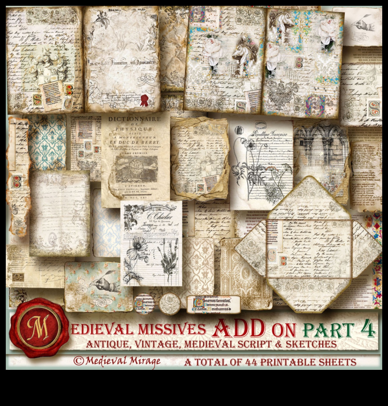 Medieval Manuscript Medleys A Visual Feast of Text and Image 4 Medieval Manuscript Medleys: Harmonizing Text and Image