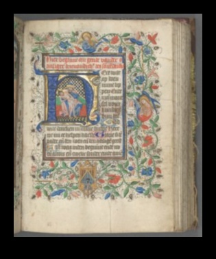 Medieval Manuscript Mosaics An Intricate Blend of Script and Image 1