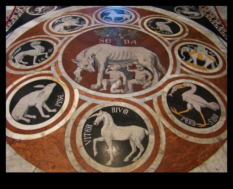 Medieval Mosaics Breathtaking Works of Art in Gothic Floor Decor 1