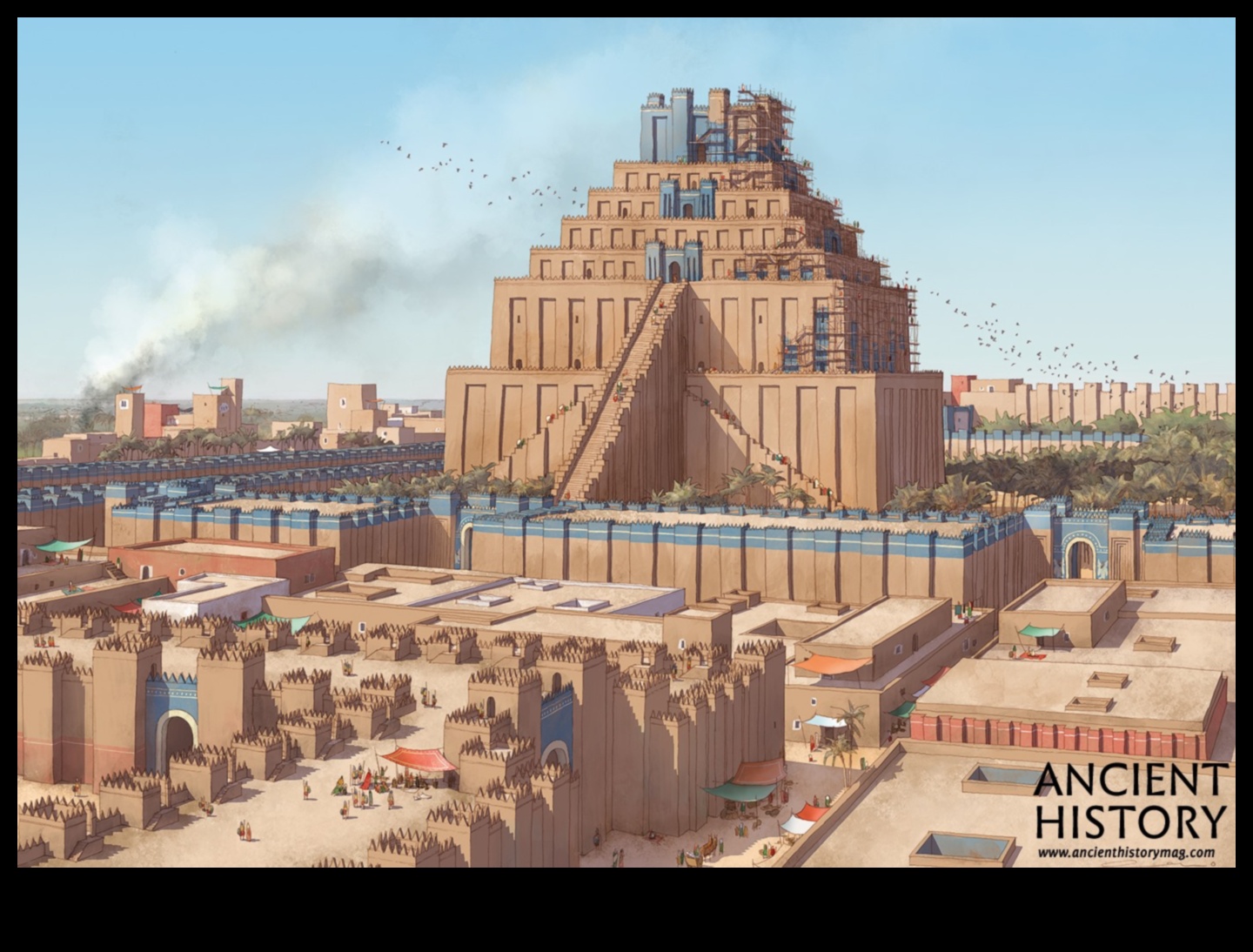 Ziggurat Zephyrs: The Spiritual Symbolism in Mesopotamian Architecture