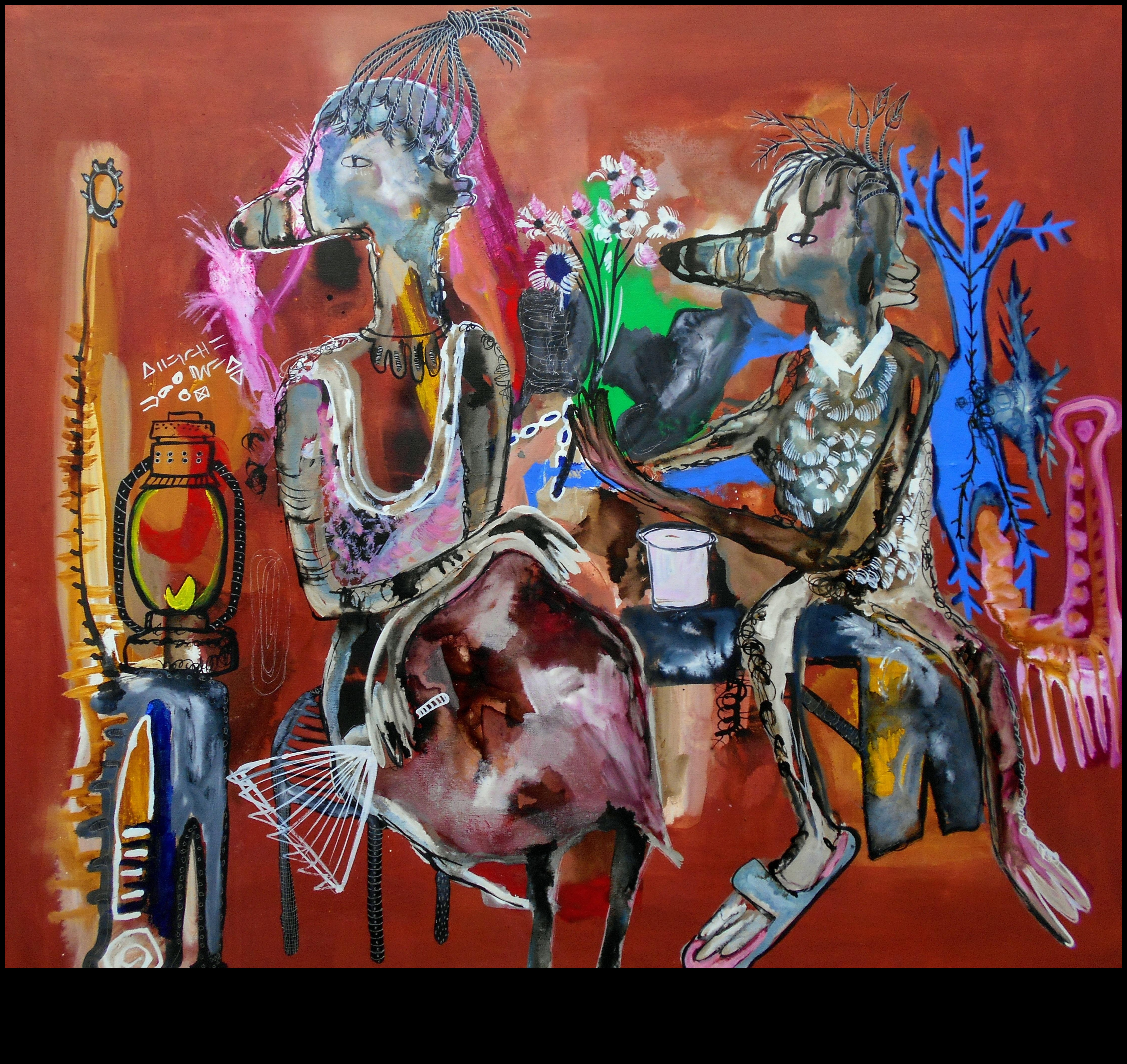 Neo-Expressionist Narratives: Modern Art's Echoes in Contemporary Times