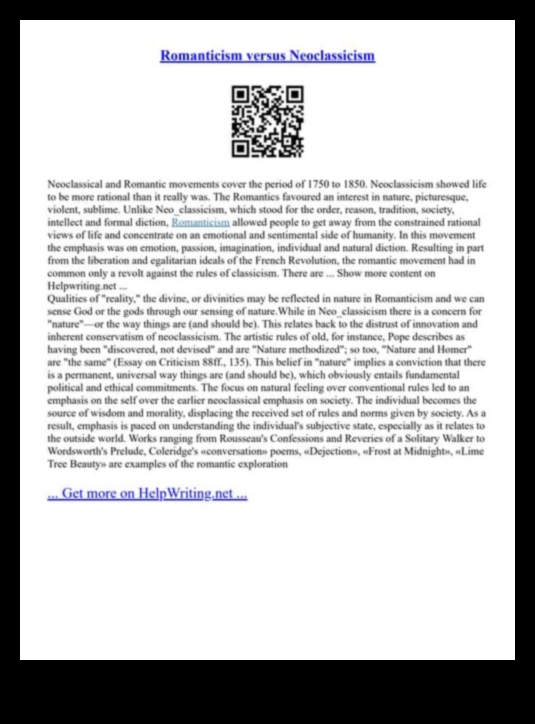 Neoclassical Realities A Balanced Blend of Rational Precision and Romantic Passion 1