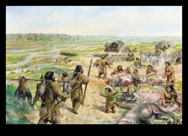 Nomadic Nostalgia: Artistic Reflections on Prehistoric Lifestyles