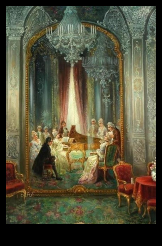 Ornate Overtures: The Musical Themes in Rococo Artistry