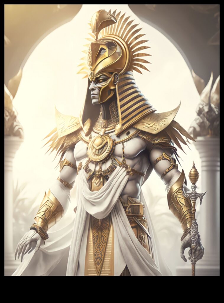Osiris Unveiled The Resurrection Theme in Egyptian ArtA journey through the afterlife, from death to rebirth 1