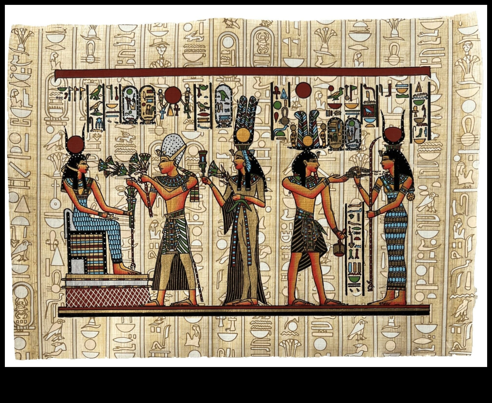 Papyrus Paintings A Window into Everyday Life in Ancient Egypt 3 Papyrus Paintings: Scenes from Everyday Life in Ancient Egypt