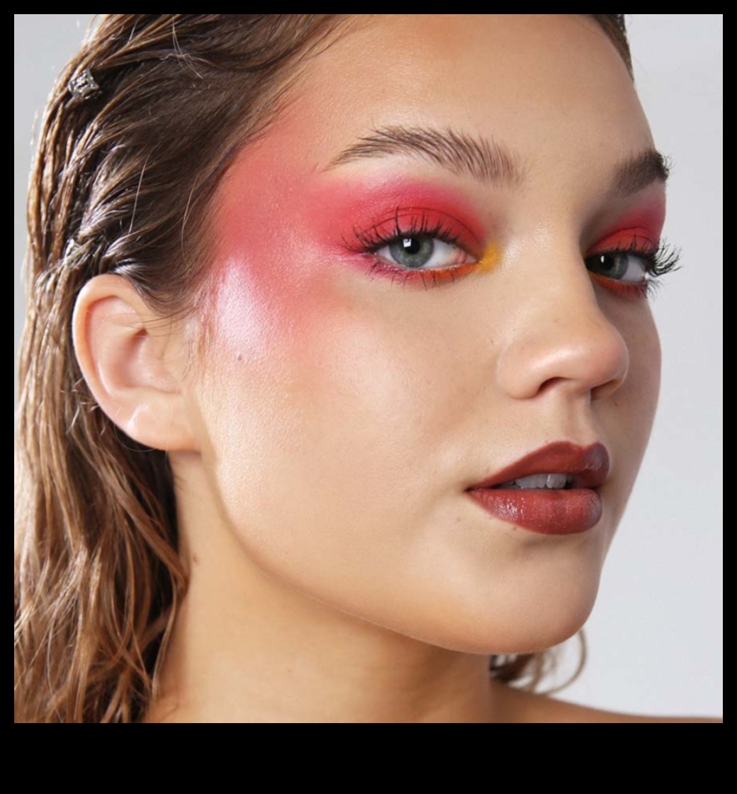 Party-Ready Bold Blush: Embracing Statement Cheek Colors in Makeup
