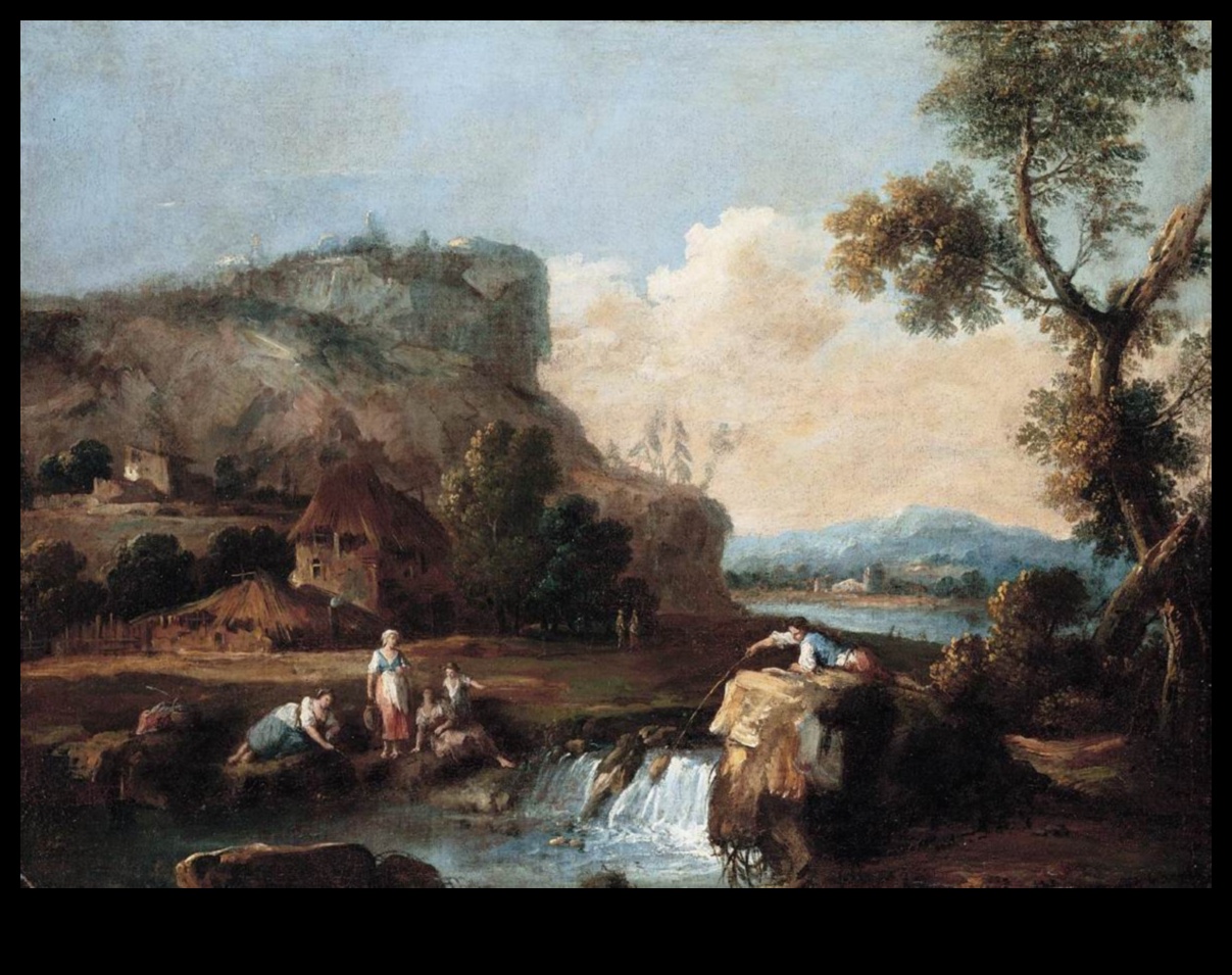 Pastel Pastorals A Rococo Take on Rural Landscapes 1 Pastoral Pastels: Rural Scenes in Rococo Artistic Landscapes
