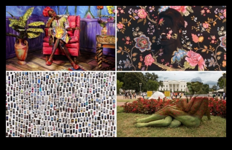 Performance Art Portraits The Body as Canvas and Subject 4 Performance Art Portraits: The Body as Canvas and Subject