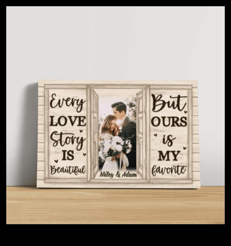 Personalized Perfection: Custom Gifts to Celebrate Your Unique Love Story