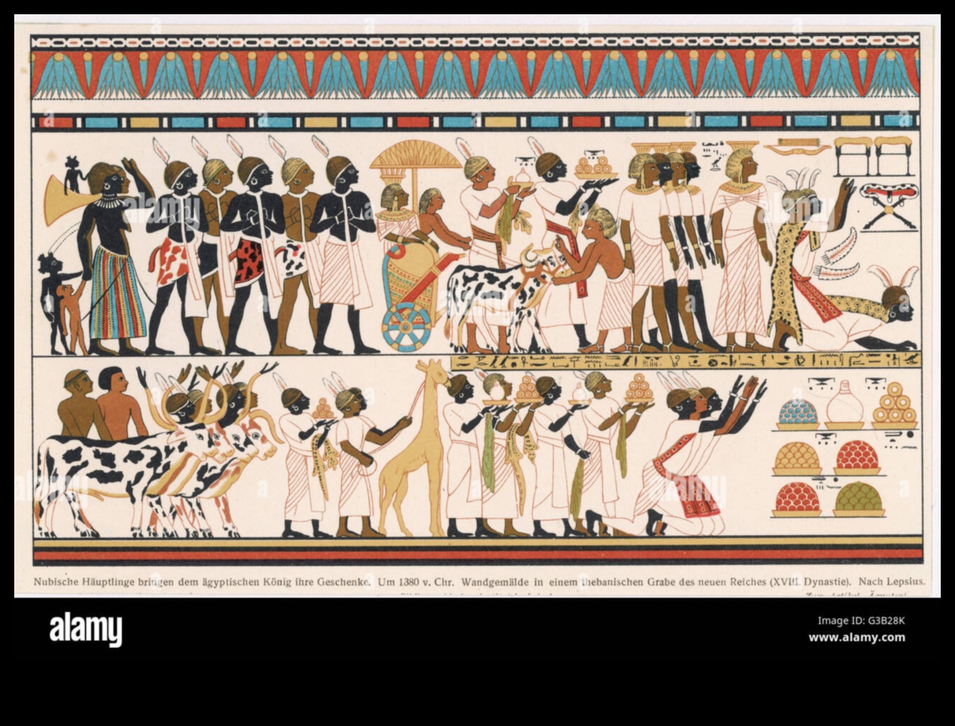 Pharaoh's Procession A Visual Journey Through Ancient Egyptian Royalty 3 Pharaoh's Procession: Royal Parades in Egyptian Reliefs