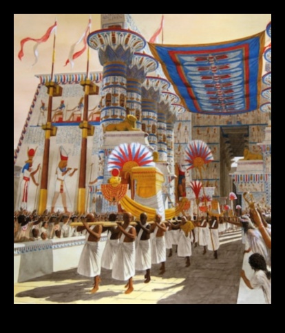 Pharaoh's Procession A Visual Journey Through Ancient Egyptian Royalty 4 Pharaoh's Procession: Royal Parades in Egyptian Reliefs