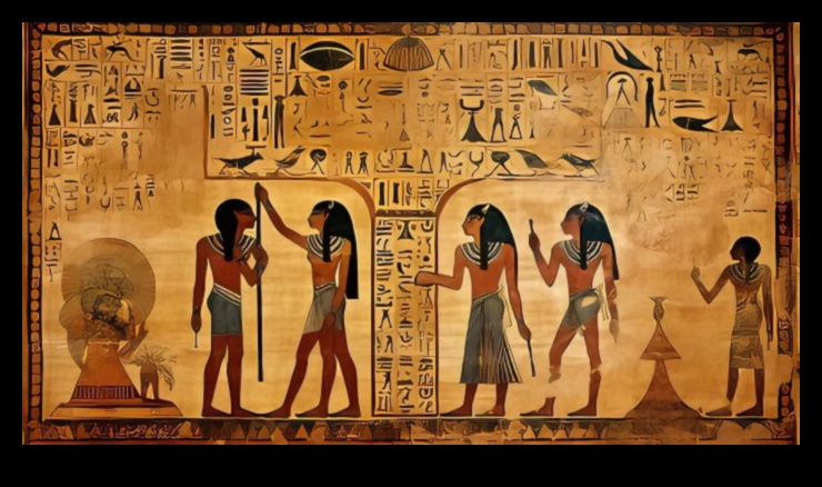 Pharaonic Flourishes: Exploring Royal Aesthetics in Egyptian Art