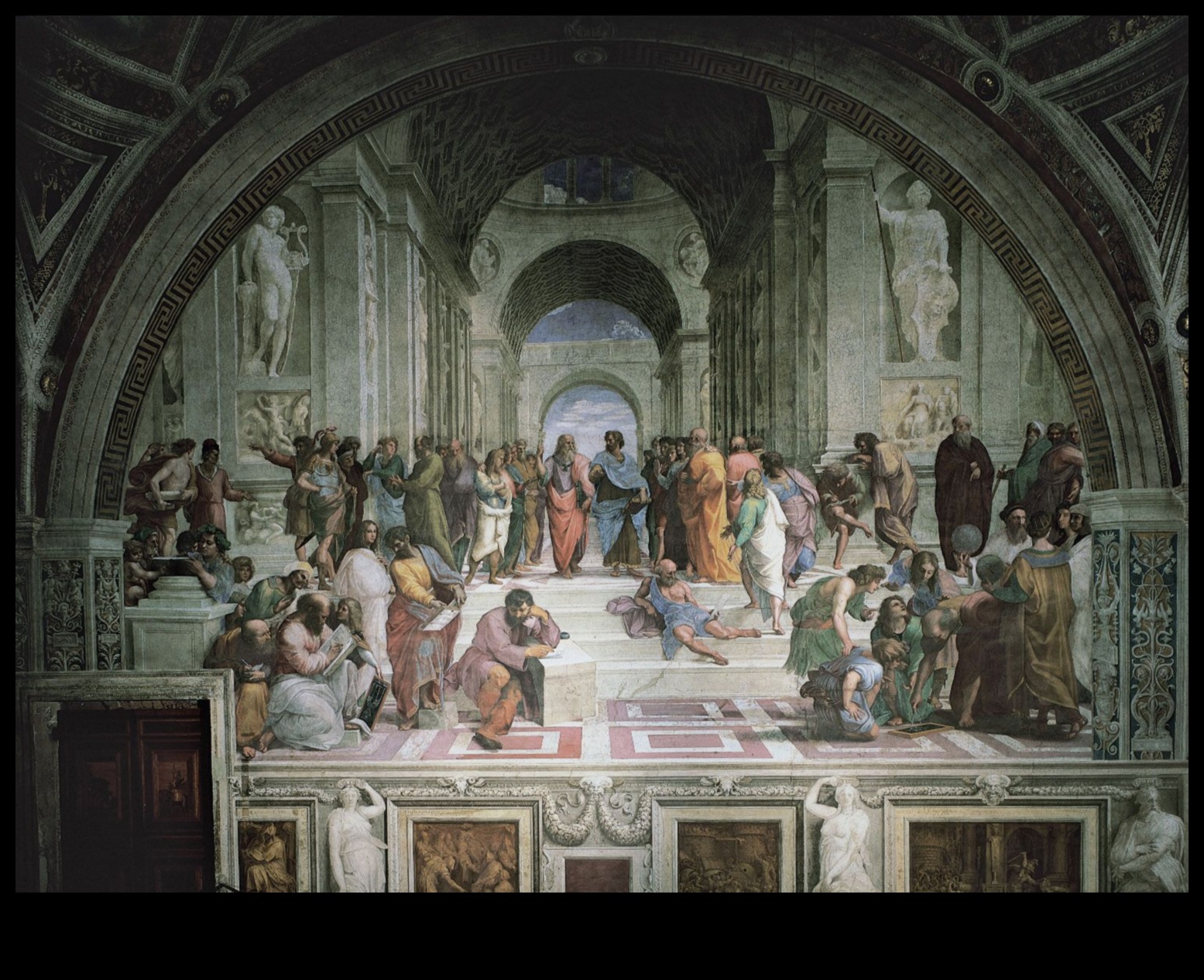 Philosophical Frescoes: Artistic Expression in Ancient Thought
