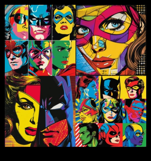 Pop Art Pastiches: Blurring Boundaries in Artistic Expression