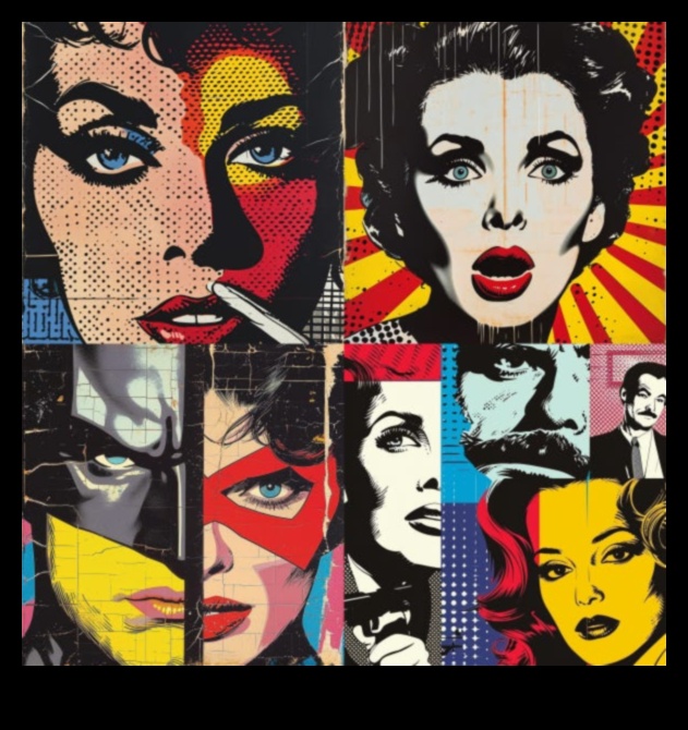 Pop Art Pastiches: Blurring Boundaries in Artistic Expression