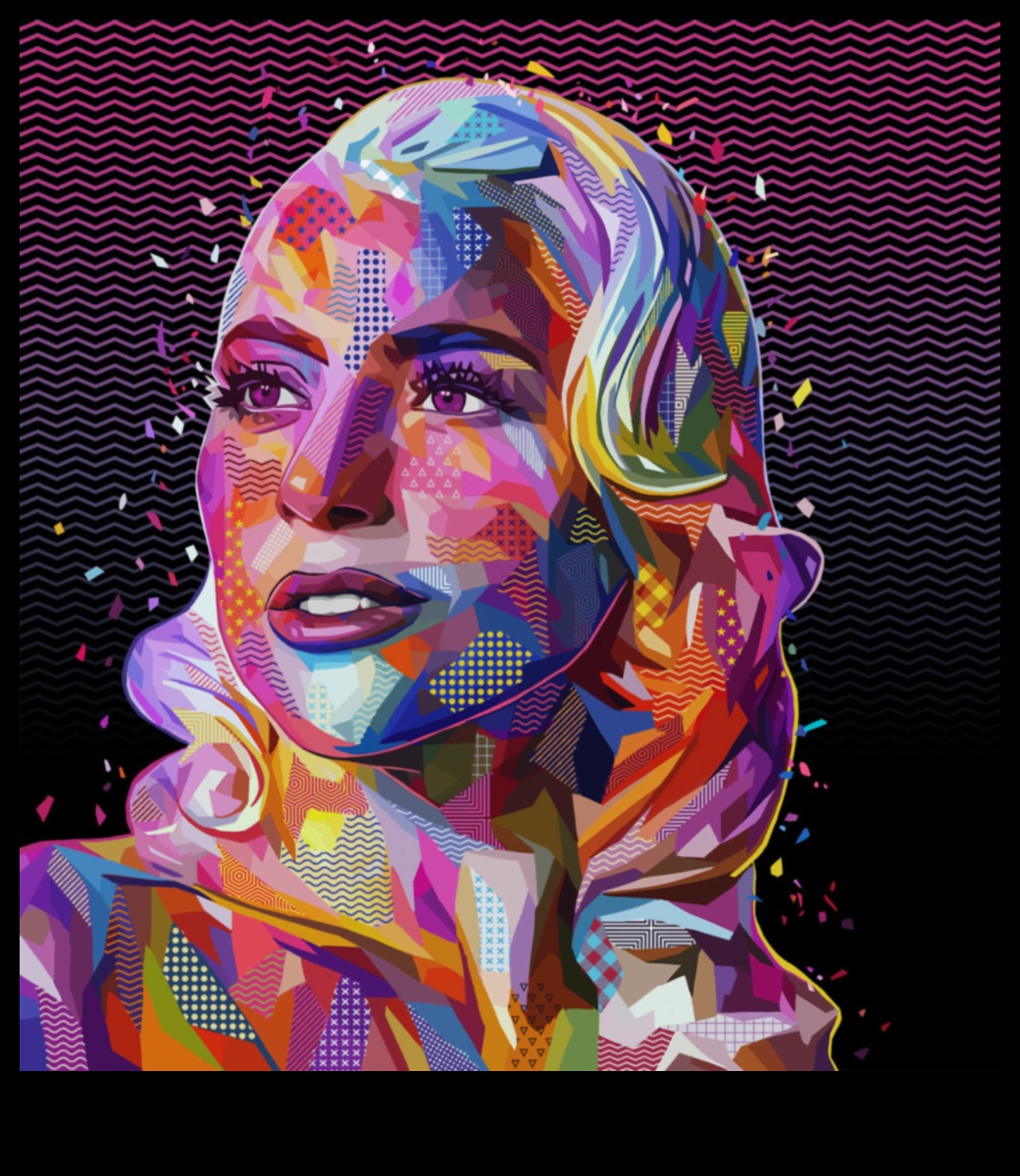 Pop Art Portraits: Icons in Technicolor Tribute