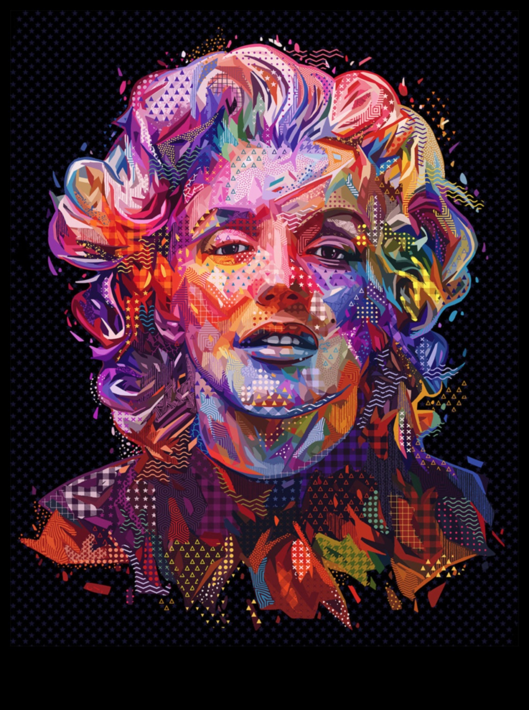 Pop Art Portraits: Icons in Technicolor Tribute