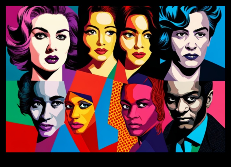 Pop Culture Icons: Celebrating Fame in Vibrant Colors