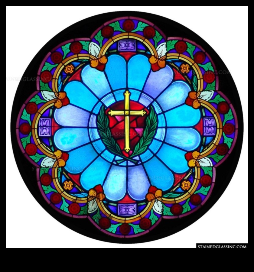 Radiant Rose Windows Symbolism and Meaning in Gothic Stained Glass 1