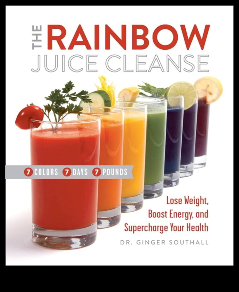 Rainbow Refresh Sipping on Colorful Fresh Fruit Juices for a Joyful Boost 1