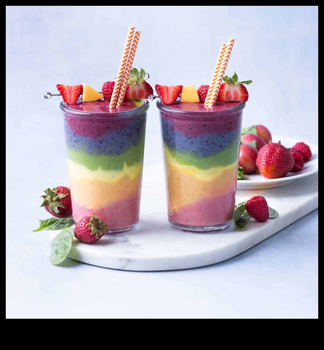 Rainbow Revival A Colorful Guide to Boosting Your Smoothies 1 Rainbow Revival: Embracing a Spectrum of Colors in Your Smoothies