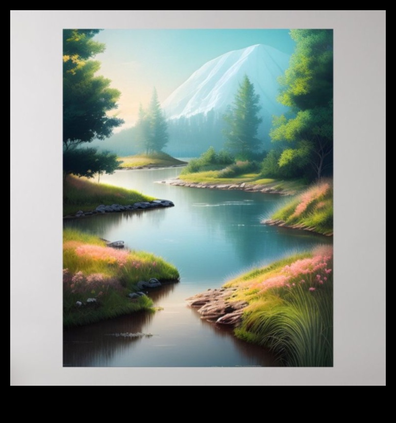 Realist Landscapes Painting Nature's Unfiltered Beauty 2 Realist Landscapes: Painting Nature with Unfiltered Beauty