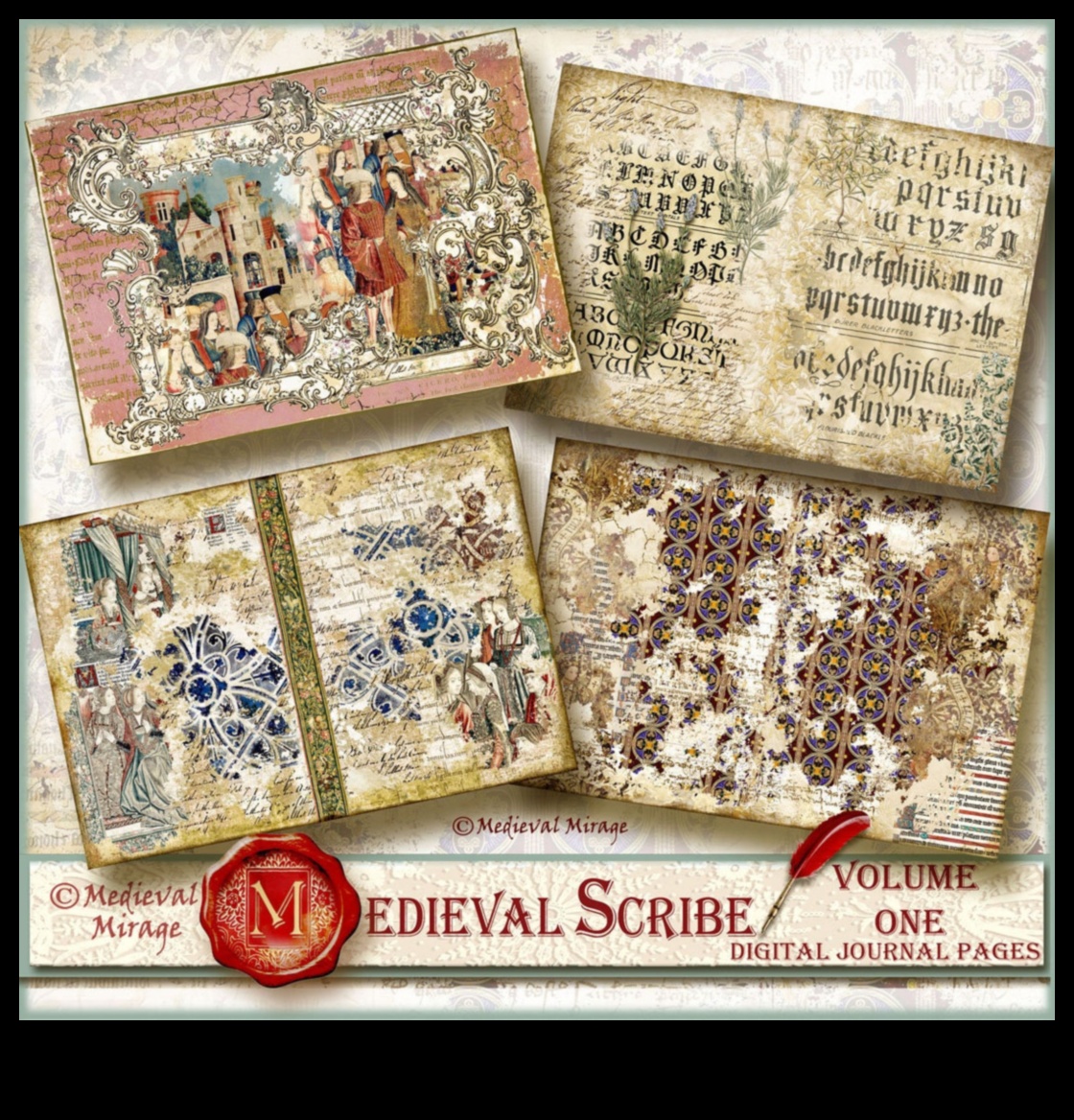 Renaissance Manuscript Medleys A Visual Feast of Text and Image 2 Renaissance Manuscript Medleys: Harmonizing Text and Image