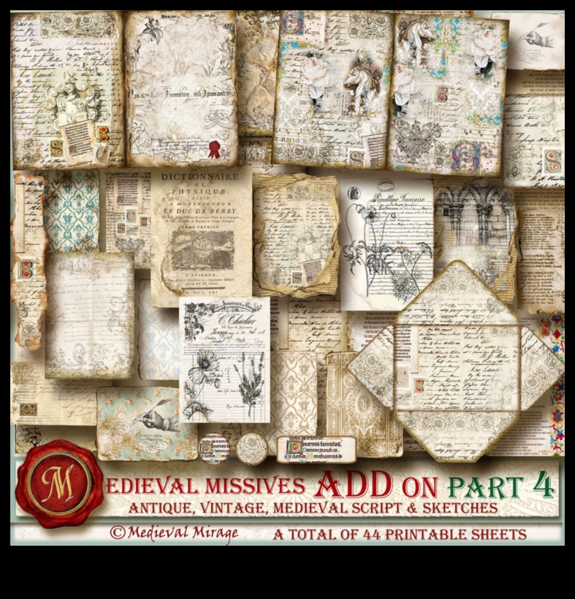 Renaissance Manuscript Medleys A Visual Feast of Text and Image 5 Renaissance Manuscript Medleys: Harmonizing Text and Image