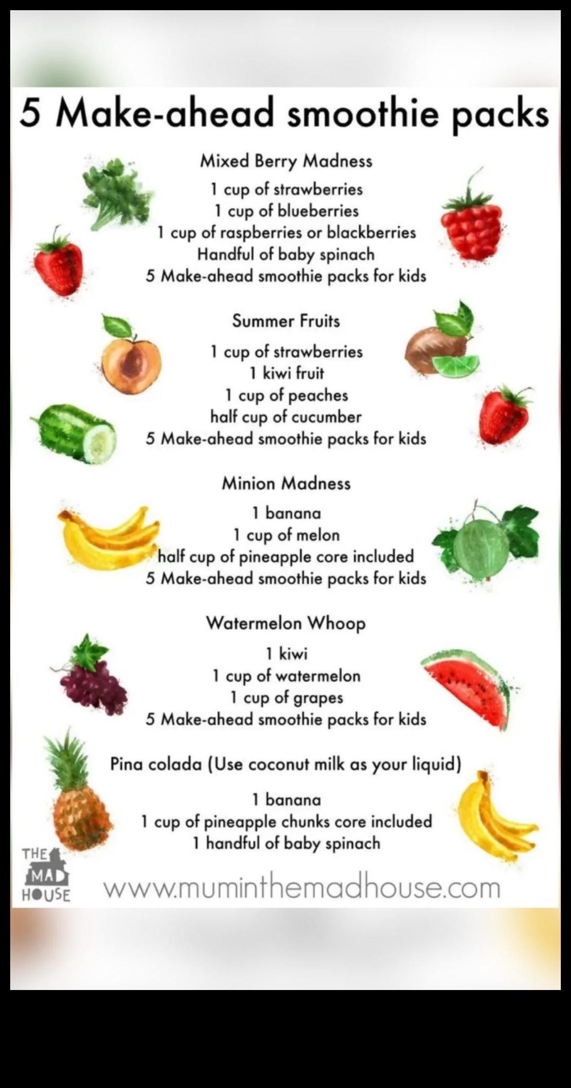 Revitalize and Refresh: Fruit Smoothies for a Healthier You