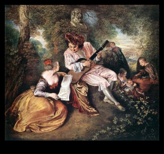 Rococo's Delightful Portraits of Pleasure 1