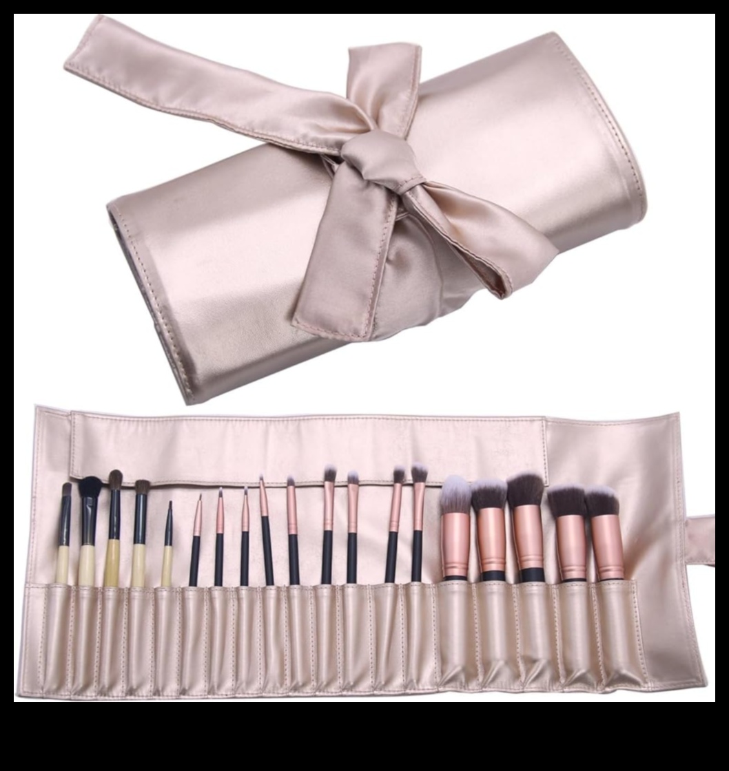 The Power of Roll-Up Brush Cases: Convenient Storage for On-the-Go Beauty