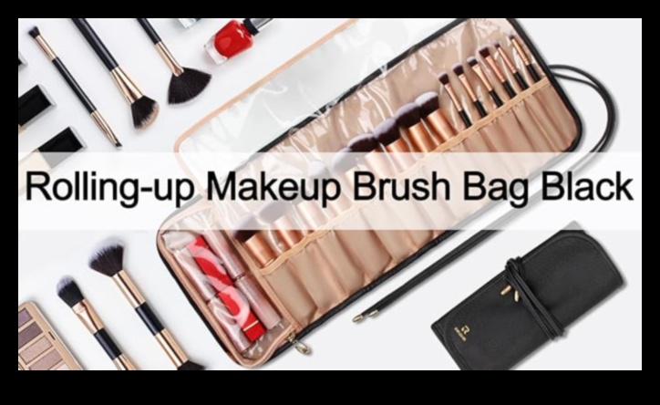 The Power of Roll-Up Brush Cases: Convenient Storage for On-the-Go Beauty