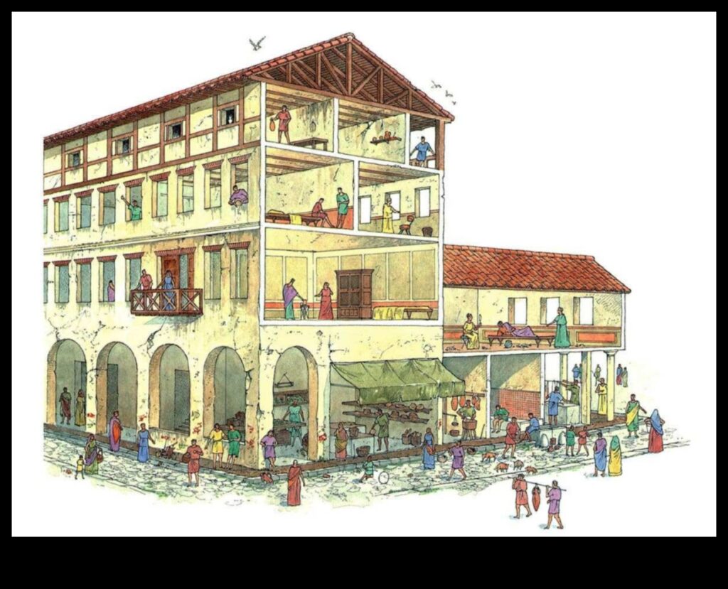 Roman Residences Artistic Windows into Ancient Urban Homes 1