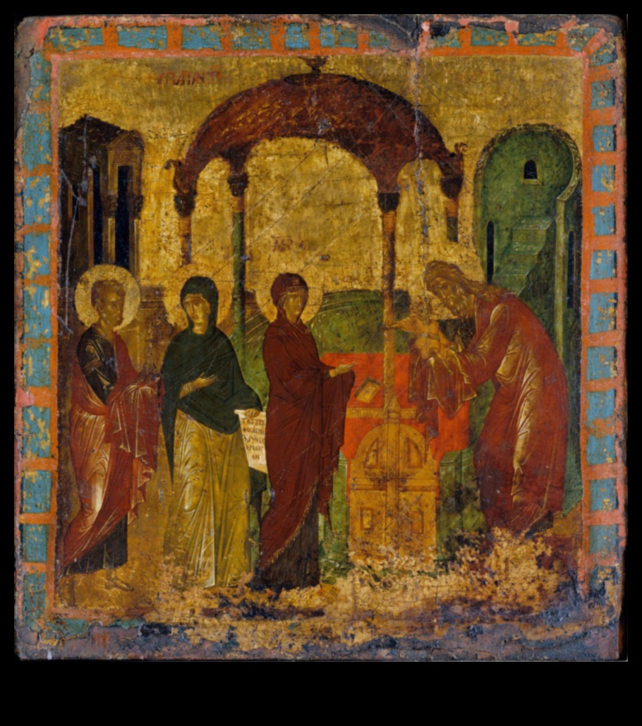 Sacred Silhouettes Byzantine Art's Minimalist Take on Divine Figures 2 Sacred Silhouettes: Depicting Holy Figures in Byzantine Art